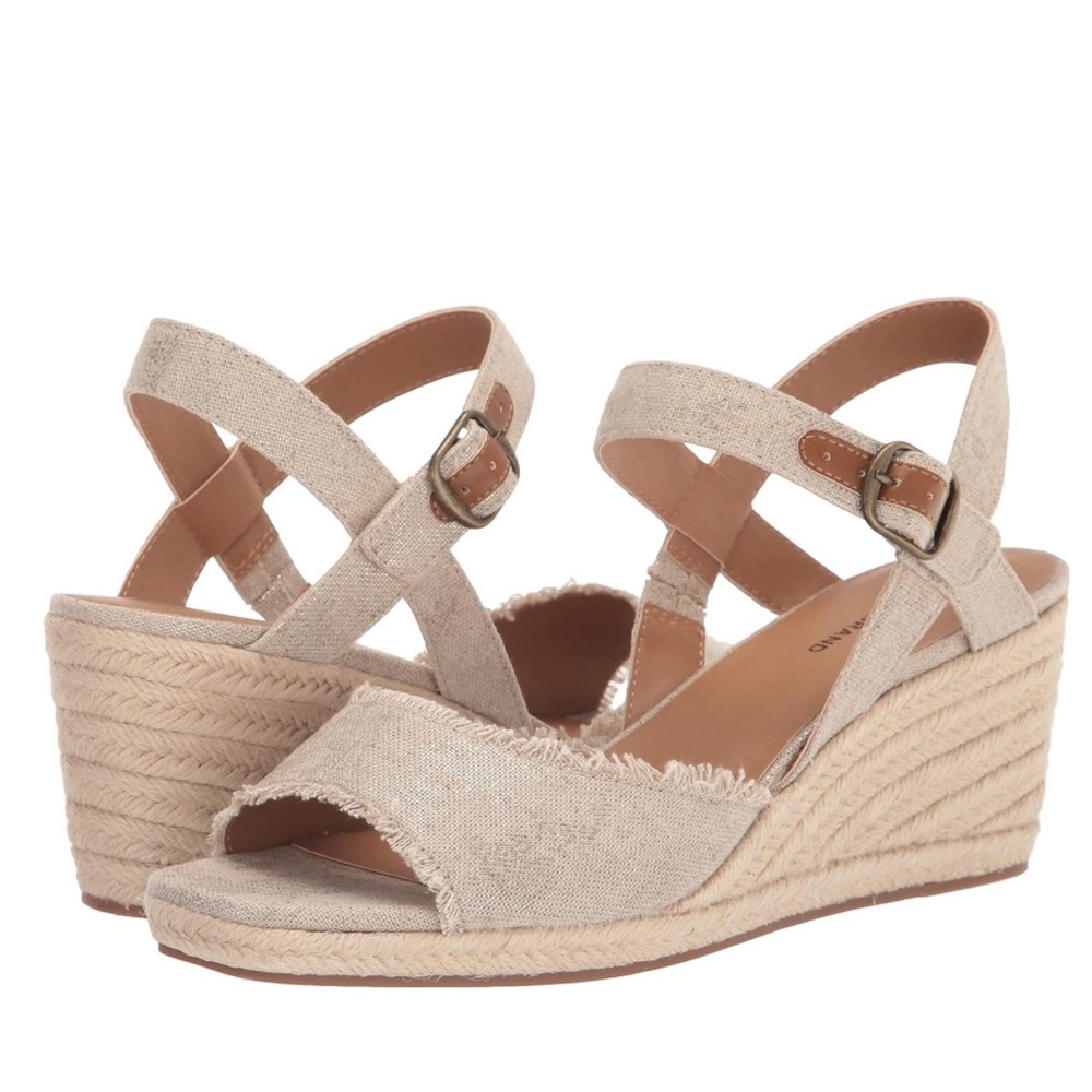 Lucky Brand Mindra Espadrille Wedge Sandal